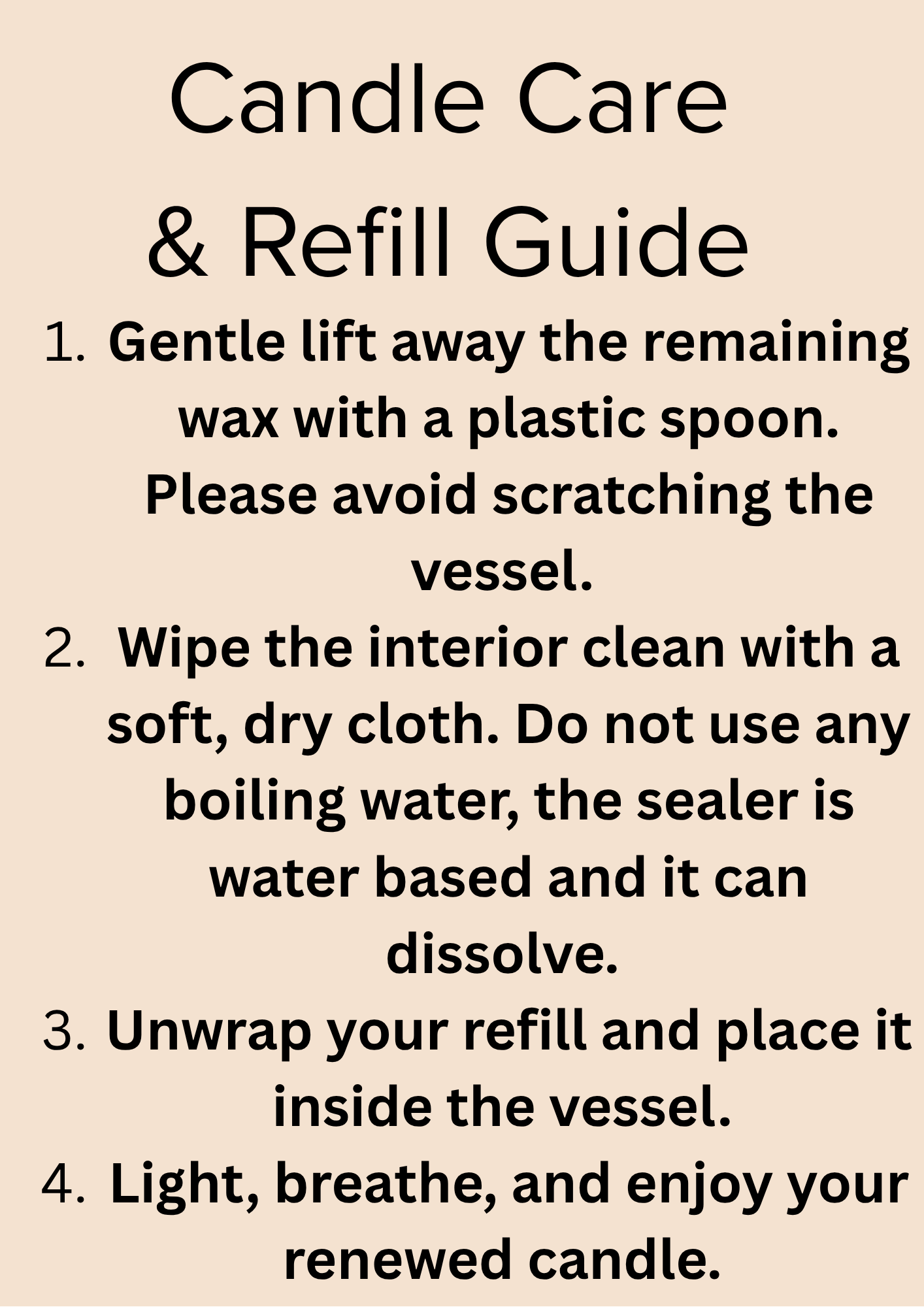Candle Refills