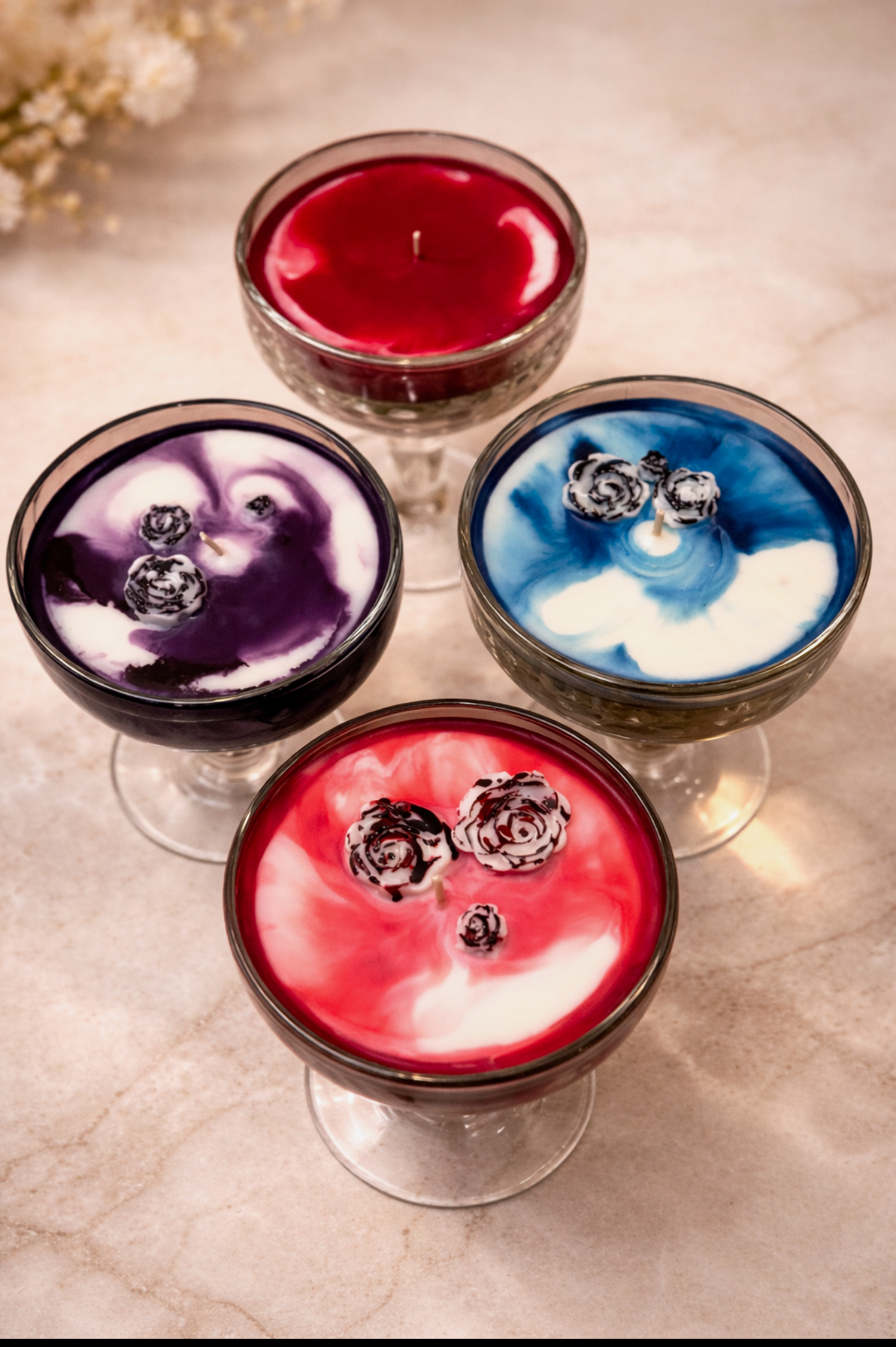 Marble Margarita Candle